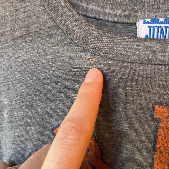 Vintage Denver Broncos Junk Food T-Shirt - Picture 3 of 6